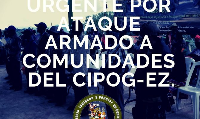 Atacan Los Ardillos comunidad en Chilapa